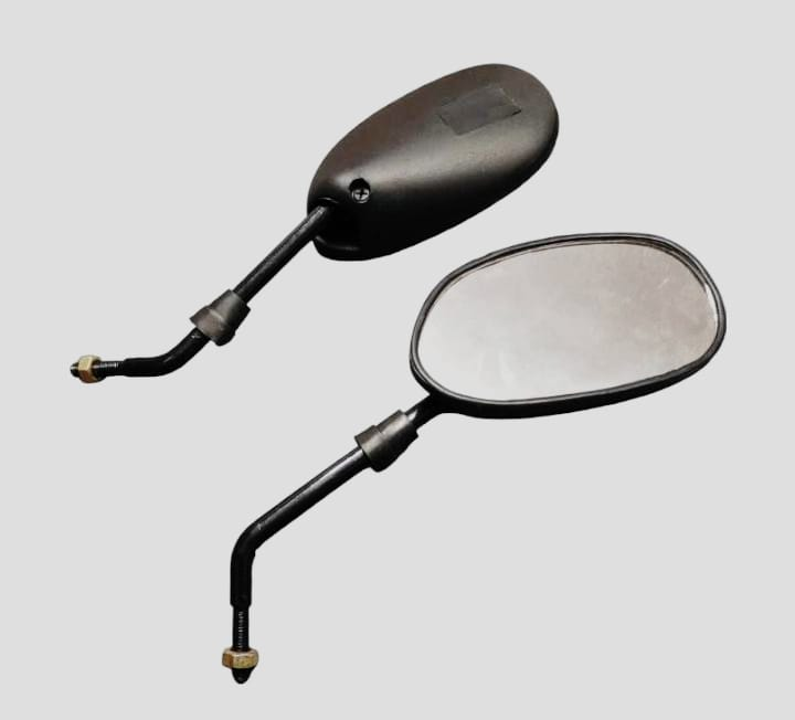 (PACK OF 10 SETS) OVAL SHAPED SIDE MIRRORS